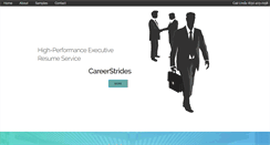 Desktop Screenshot of careerstrides.com